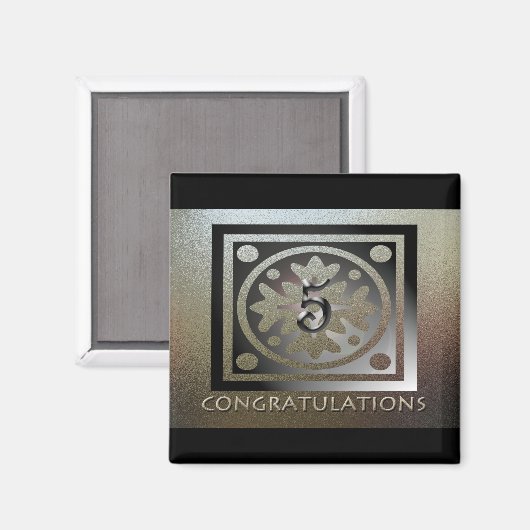 従業員の記念日ギフトのカスタマイズエレガント可能 マグネット (正面/裏面)