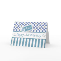 従業員の記念日5年ジェードブルー