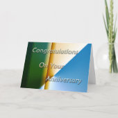 従業員の記念日 カード (正面)