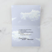 従業員の記念日、風景空 カード (内部)