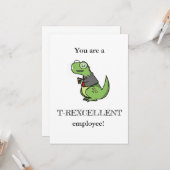 従業員の評価デおもしろいィニュー カード (正面/裏面インサイチュ)