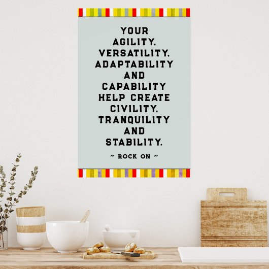 従業員の評価 ポスター (キッチン)