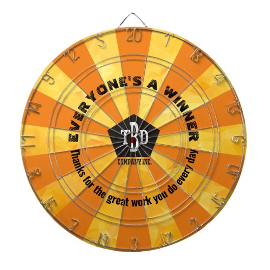 従業員の認識の婚約賞の投げ矢板 ダーツボード (正面)