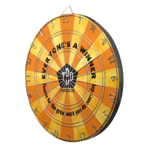 従業員の認識の婚約賞の投げ矢板 ダーツボード (正面右)