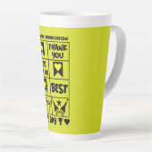 従業員の賞味期限 カフェラテマグ (右アングル)