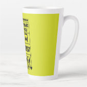 従業員の賞味期限 カフェラテマグ (右)