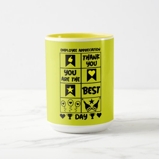 従業員の賞味期限 マグカップ (中央)