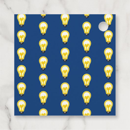 従業員のBright Bulb Recognitionに感謝 フェイバータグ (裏面)