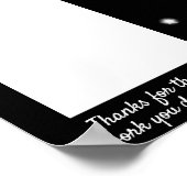 従業員ぶら下がった認識シールのバナー ポスター (角)