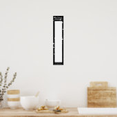 従業員ぶら下がった認識シールのバナー ポスター (キッチン)