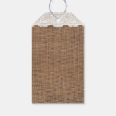 従業員またはクライアントのクリスマスラベルホリデーギフト ギフトタグ (裏面)