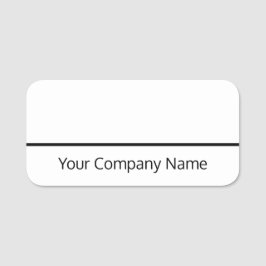 従業員またはボランティアのドライイレース名タグ 名札