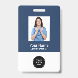 従業員カスタムの写真ロゴオフィス名タグバッジ バッジ