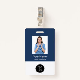 従業員カスタムの写真ロゴオフィス名タグバッジ バッジ