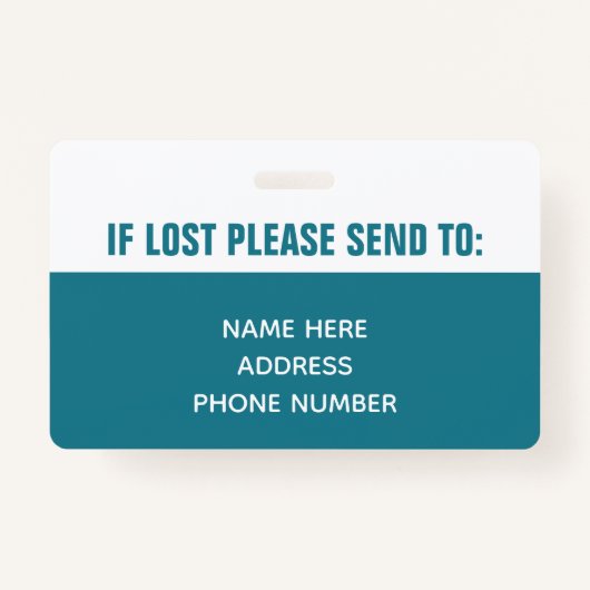 従業員カスタムの写真名ロゴバーコードID バッジ (裏面)