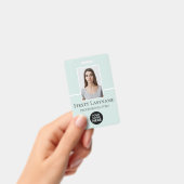 従業員カスタムの写真、バーコード、ロゴ、名前 バッジ (手持ち)