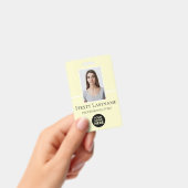 従業員カスタムの写真、バーコード、ロゴ、名前 バッジ (手持ち)