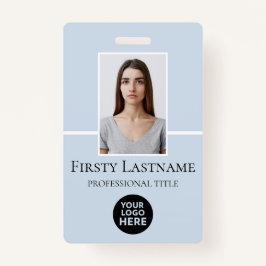 従業員カスタムの写真、バーコード、ロゴ、名前 バッジ