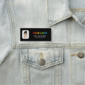 従業員カスタムの写真、ロゴのピン名タグ磁気 名札 (インサイチュ)