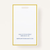 従業員カスタムのNavyフォトロゴ バッジ (裏面)