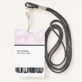 従業員カスタム – 写真、ロゴ、バーコードと名前 バッジ (裏面ランヤード)