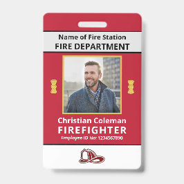 従業員カスタムIDカードフォトロゴバーコード名 バッジ