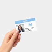 従業員カスタムID写真名バッジ バッジ (手持ち)