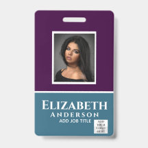 従業員カラフルの写真名QRスキャンバーコード