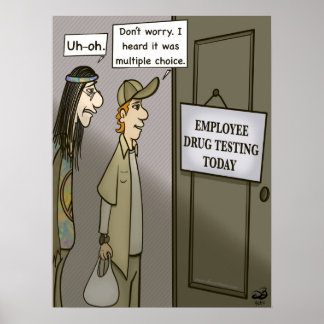 従業員テスト値ポスターマット ポスター