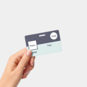 従業員バッジID バッジ (手持ち)