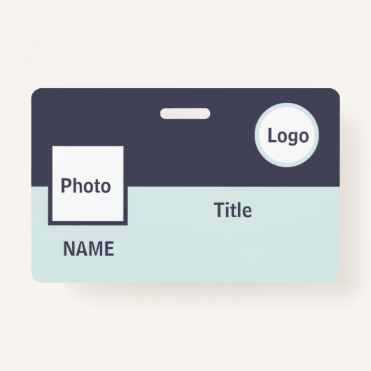 従業員バッジID バッジ (正面)