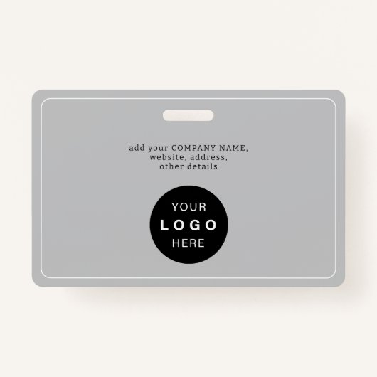 従業員パーソナライズされたの写真ロゴQRバーコードID バッジ (裏面)