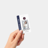 従業員パーソナライズされたID企業のバッジ（青） バッジ (手持ち)