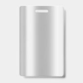 従業員フォトシルバーグリッター《写真》ぼけ味 バッジ (裏面)