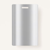 従業員フォトシルバーグリッター《写真》ぼけ味 バッジ (裏面)