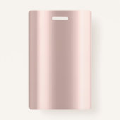 従業員フォトバラ金ゴールドロゴの追加 バッジ (裏面)