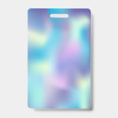 従業員フォトホログラフィックロゴの追加 バッジ (裏面)