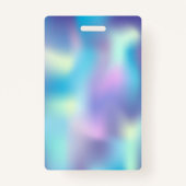 従業員フォトホログラフィックロゴの追加 バッジ (裏面)