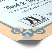 従業員ボランティアの承認優秀証明書 ポスター (角)