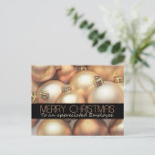 従業員メリークリスマスカード シーズンポストカード (スタンド正面)