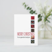 従業員メリークリスマスカード シーズンポストカード (スタンド正面)