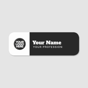 従業員モダンのピン名タグまたはロゴ付き磁気 名札