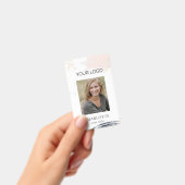 従業員モダンの写真IDバッジ バッジ (Handheld)