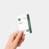 従業員企業のIDカスタムのQRコード バッジ (手持ち)