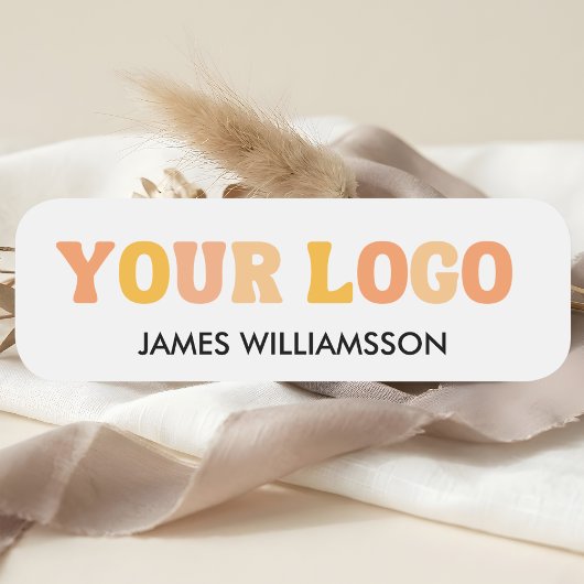 従業員名タグカスタムロゴの磁気式またはピンバック 名札