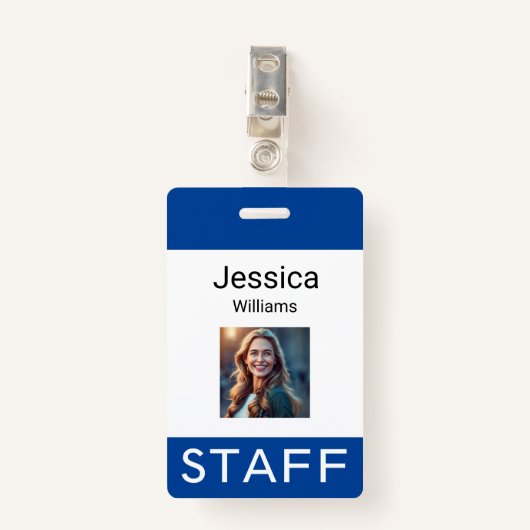 従業員名タグ、個人の会社のロゴ、個人 バッジ (正面クリップ)