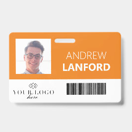 従業員名バッジ|カスタムのロゴと色 バッジ