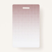 従業員名バッジ|カスタムのロゴと色 バッジ (裏面)