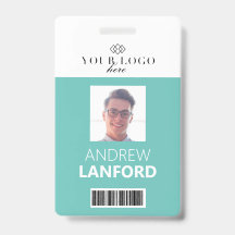 従業員名バッジ|カスタムのロゴと色