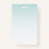 従業員名バッジ|カスタムのロゴと色 バッジ (裏面)